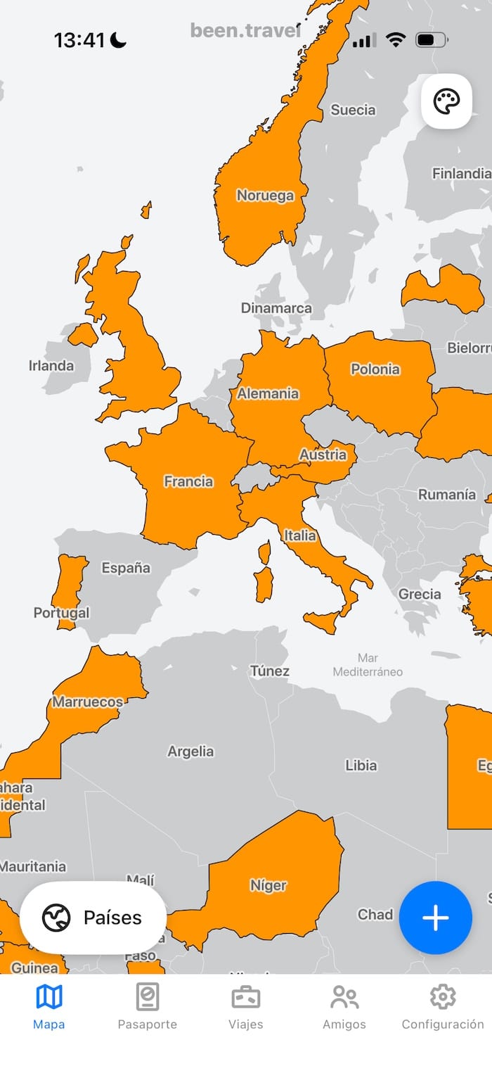 Ver mapa para rascar
