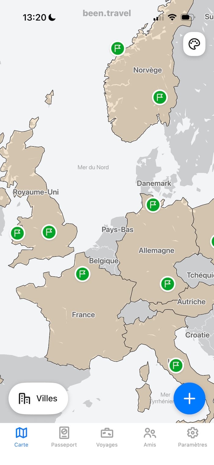 Suivre les villes individuelles