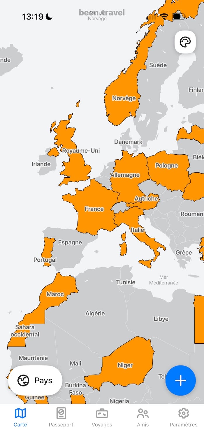 Voir la carte à gratter