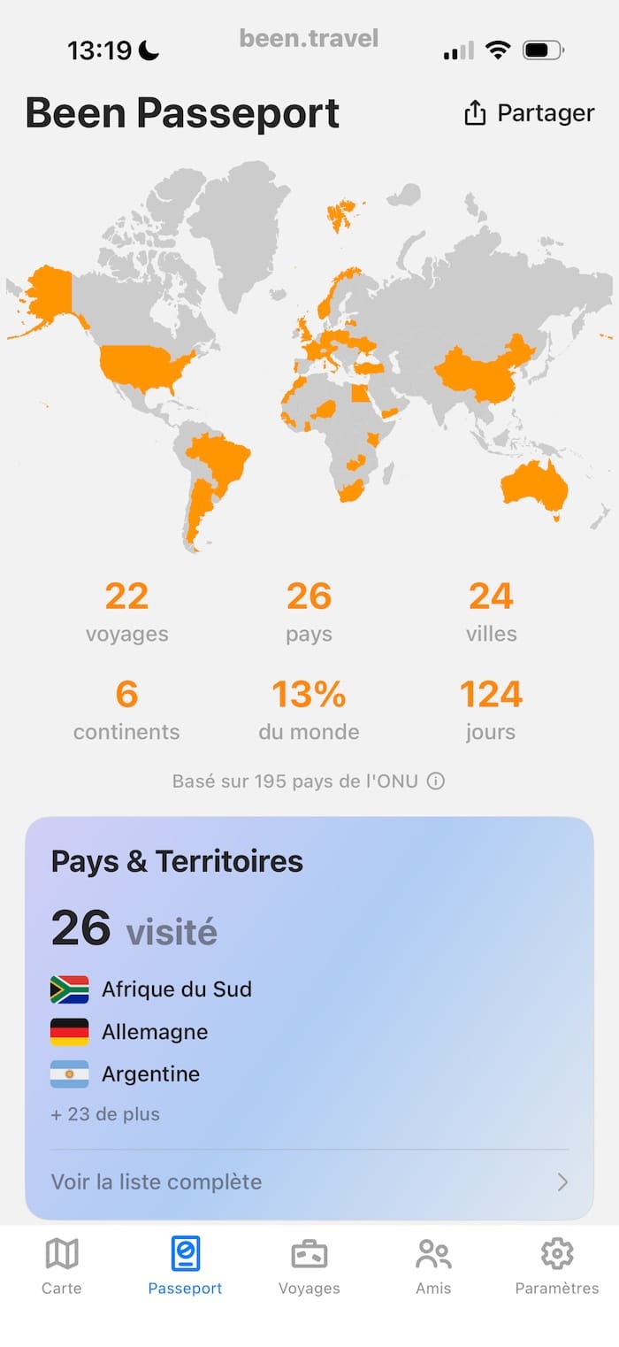 Voir les statistiques